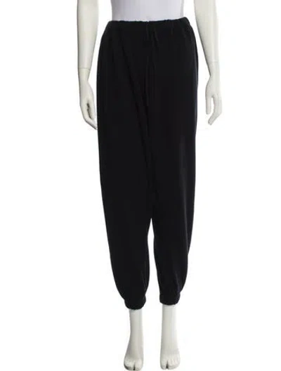 Pre-owned Madeleine Thompson Cashmere Sweatpants In Black