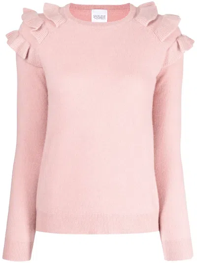Madeleine Thompson Gemini Cashmere Jumper In Pink