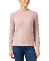 Madeleine Thompson Hawkes Pointelle Sleeve Cashmere & Wool-blend Sweater