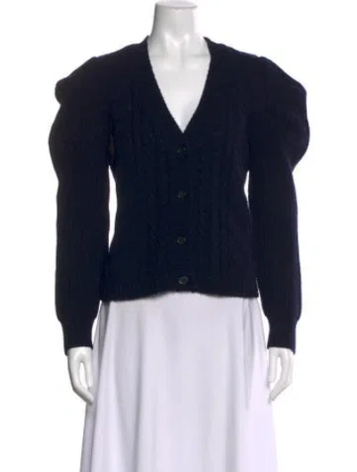 Pre-owned Madeleine Thompson Wool V-neck Sweater In Multi