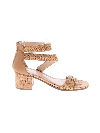 Pre-owned Madeline Heels In Tan