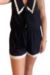 Madeline Stuart Made For Everyone Shorts In Black In Black