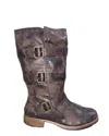 Madeline Women's Reagan Knee High Boot In Dark Brown In Brown