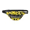 Mademe X Lesportsac Lenticular Mesh Fanny Pack Black/yellow Belt Bag