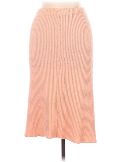 Pre-owned Mademoiselle Casual Skirt In Orange