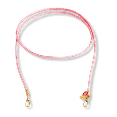 Mademoiselle Jules Women's Pink / Purple / Gold Pink Cord Necklace