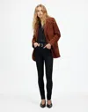 Madewell 10&quot; High-rise Skinny Jeans In Black Frost