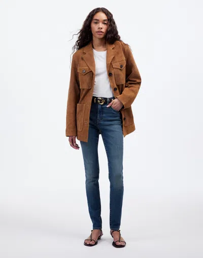 Madewell 10&quot; High-rise Skinny Jeans In Roz Wash