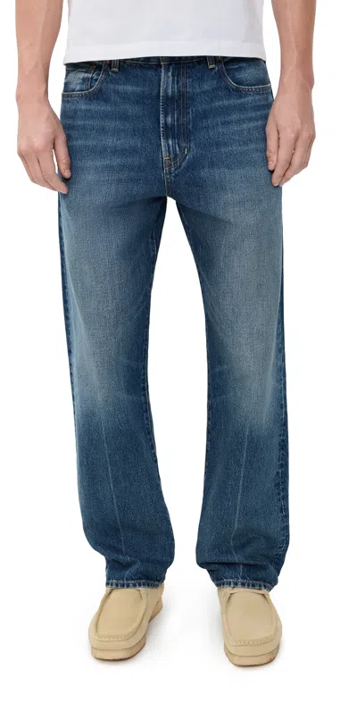 Madewell 1991 Loose Straight Jean Fearn Wash In Blue