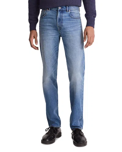 Madewell 1991 Straight Fit Cotton Blend 32 Jeans In Banwell Wash In Multi