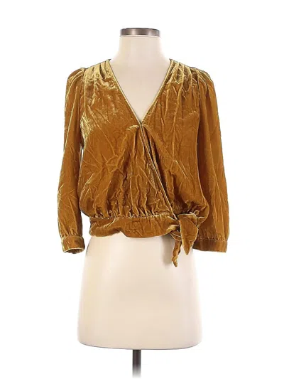 Pre-owned Madewell 3/4 Sleeve Blouse