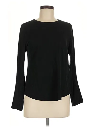Pre-owned Madewell 3/4 Sleeve T-shirt In Black