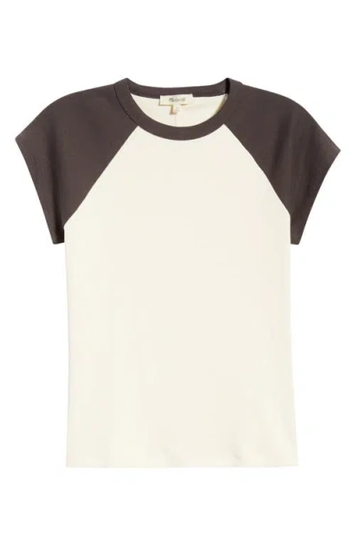 Madewell '90s Crewneck Raglan T-shirt In Multi