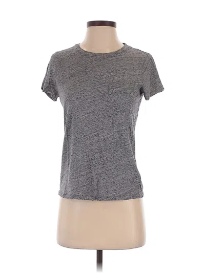 Pre-owned Madewell Active T-shirt In Gray