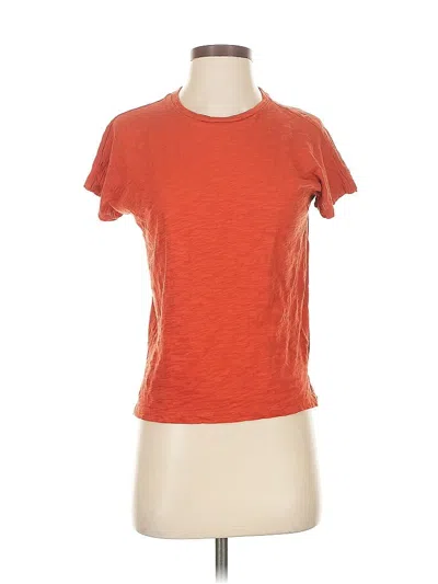 Pre-owned Madewell Active T-shirt In Orange