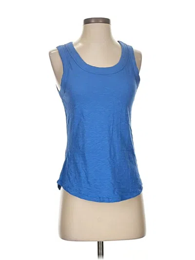 Pre-owned Madewell Active Tank Top In Blue