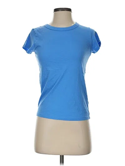 Pre-owned Madewell Active T-shirt In Blue