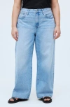 MADEWELL AIRY DENIM EDITION SUPERWIDE LEG JEANS