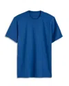 Madewell Allday Garment Dyed Cotton T-shirt In Blue Iris