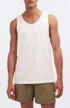 Madewell Allday Cotton Tank In Lighthouse