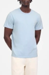 Madewell Allday Garment Dyed Cotton T-shirt In Blue