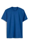 Madewell Allday Garment Dyed Cotton T-shirt In Blue Iris