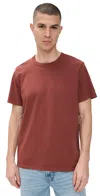 Madewell Allday Tee Dusty Redwood In Dusty Redwood