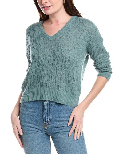 Madewell Alna Alpaca-blend Sweater In Green