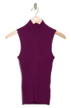 Madewell Amel Sweater Tank In Mulled Wine