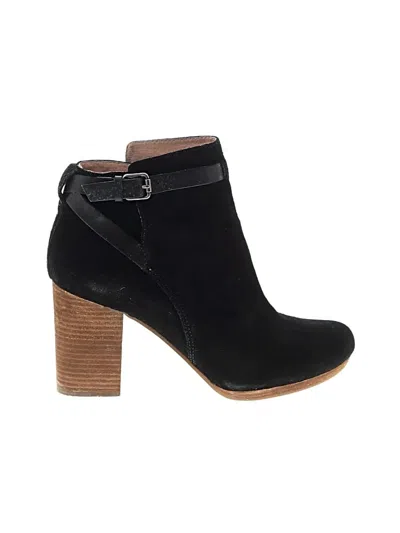 Pre-owned Madewell Ankle Boots In Black