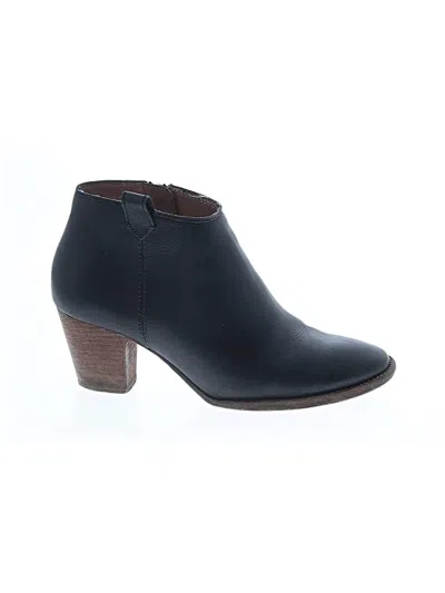 Pre-owned Madewell Ankle Boots In Black