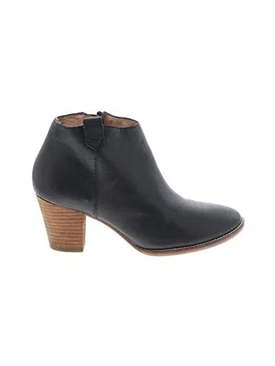Pre-owned Madewell Ankle Boots In Black