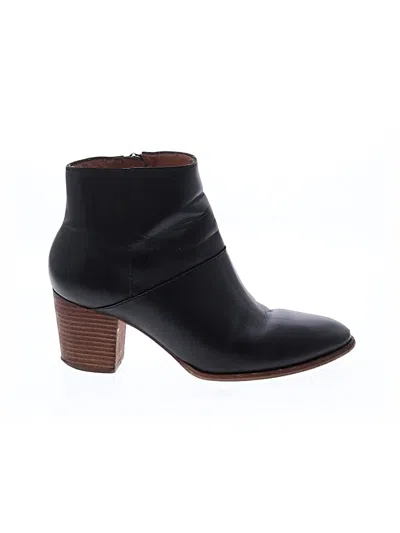 Pre-owned Madewell Ankle Boots In Black