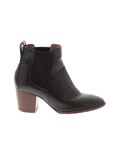 Pre-owned Madewell Ankle Boots In Black