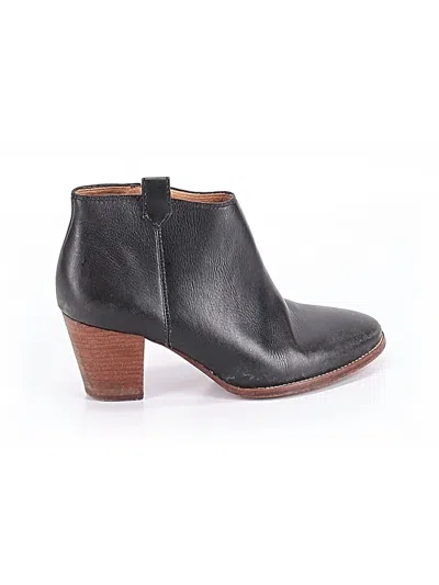 Pre-owned Madewell Ankle Boots In Black