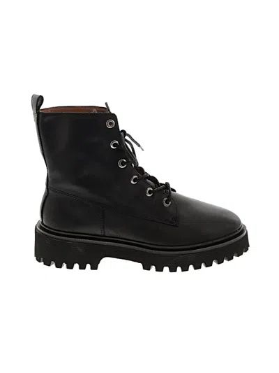Pre-owned Madewell Ankle Boots In Black