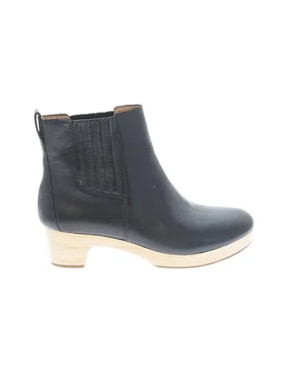 Pre-owned Madewell Ankle Boots In Black