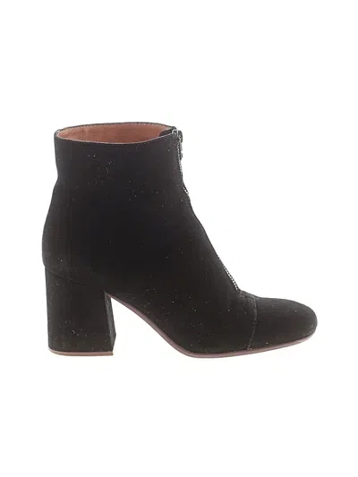 Pre-owned Madewell Ankle Boots In Black
