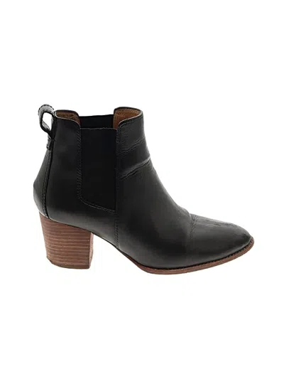 Pre-owned Madewell Ankle Boots In Black
