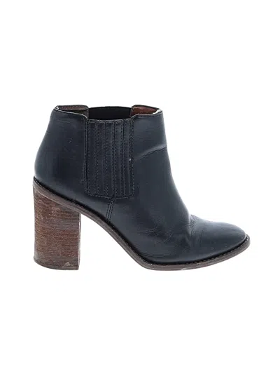 Pre-owned Madewell Ankle Boots In Black