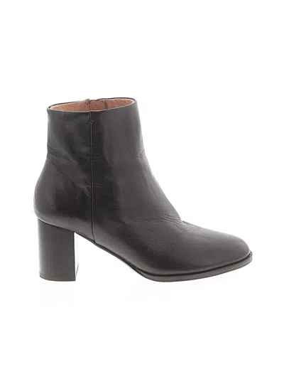 Pre-owned Madewell Ankle Boots In Black