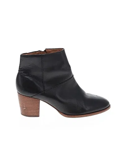 Pre-owned Madewell Ankle Boots In Black