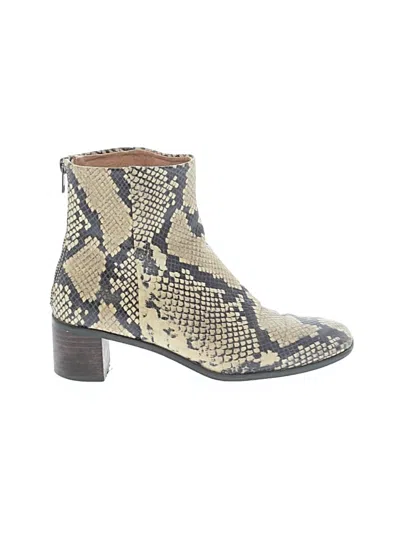Pre-owned Madewell Ankle Boots In Blue