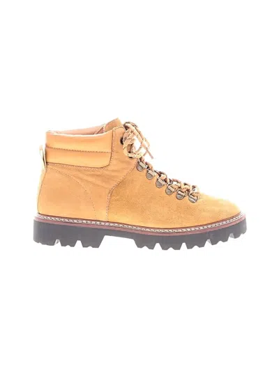 Pre-owned Madewell Ankle Boots In Brown