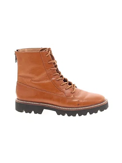 Pre-owned Madewell Ankle Boots In Brown