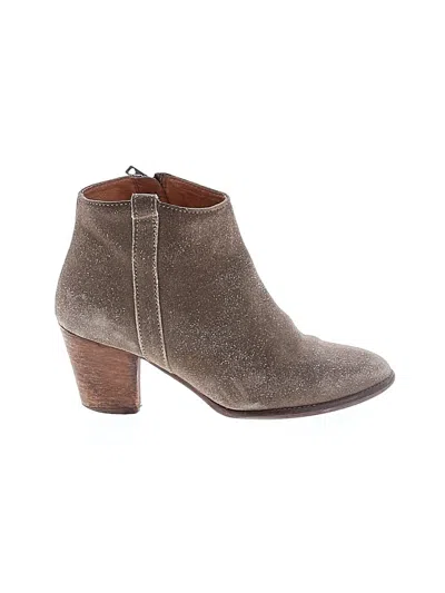 Pre-owned Madewell Ankle Boots In Gray