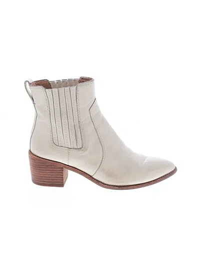 Pre-owned Madewell Ankle Boots In Gray