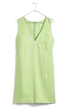 MADEWELL ARIANA LINEN MINIDRESS