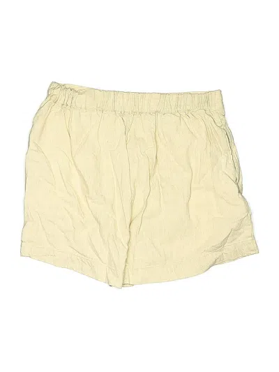 Pre-owned Madewell Athletic Shorts In Yellow