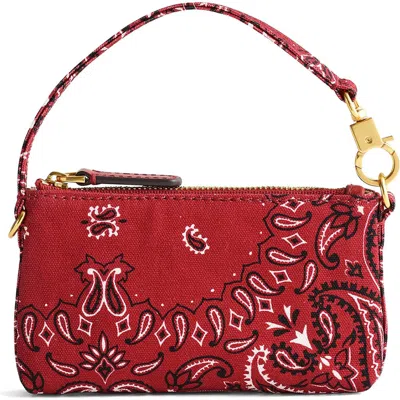 Madewell The Clip-strap Pouch In Red